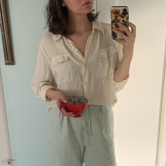 Silk Chicos Button Up Blouse 2 - Picture 11 of 11